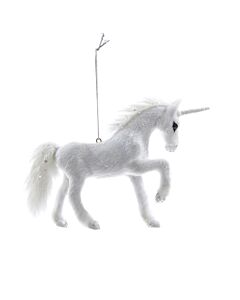 Plush Unicorn Ornament