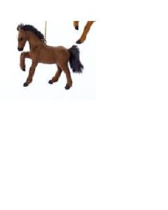 Dark Brown Horse Ornament