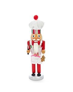 Chef with Gingerbread Nutcracker