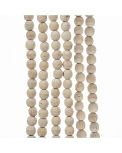 Natural Wood Beaded Garland