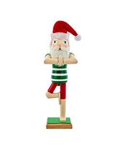 Yoga Santa Nutcracker