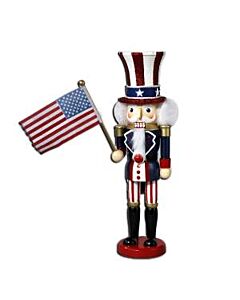 Wooden Uncle Sam Nutcracker