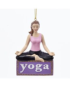 Yoga Girl Ornament