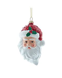 Santa Head Ornament