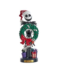 Jack Skellington with Wreath Nutcracker