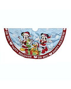 Mickey and Minnie Mouse Tree Skirt