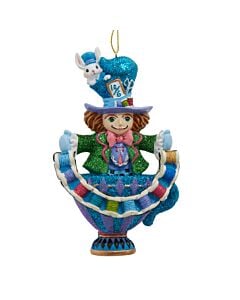 Alice in Wonderland's Mad Hatter in a Teacup