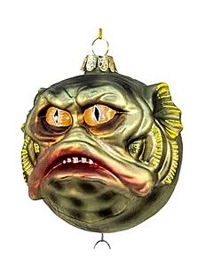 Fish Face Water Monster Ornament