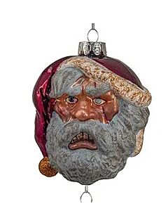 Evil Santa Ornament