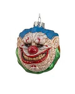"Bubbles" Evil Clown Ornament