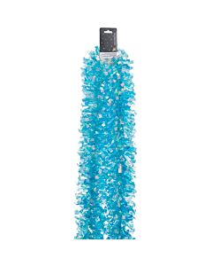 Blue Tinsel Garland