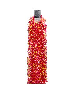 Red Tinsel Garland