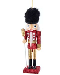 Gold, Red and Black Hollywood Nutcracker Ornament