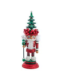 Berry and Pine Tree Hollywood Nutcracker