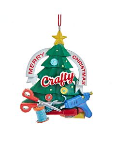 "Merry Christmas Crafty" Tree