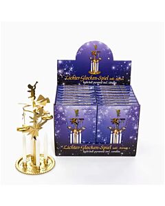 Angel Light Bell Pyramid with 4 Candles