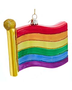 Noble Gems Pride Flag Ornament
