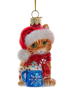 Noble Gems™ Orange Kitten with Hot Cocoa