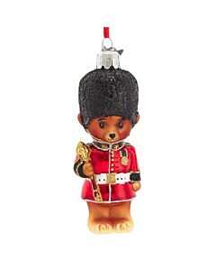Nobel Gems Royal Guard Teddy Bear Ornament