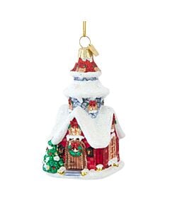 Noble Gems Christmas House Ornament