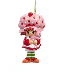 Strawberry Shortcake with Cat