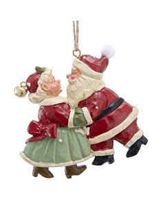 Snow Town Santa Couple
