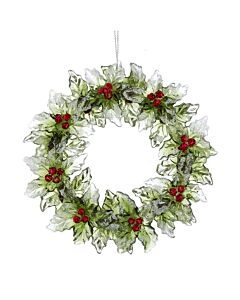 Red and Green Wreath