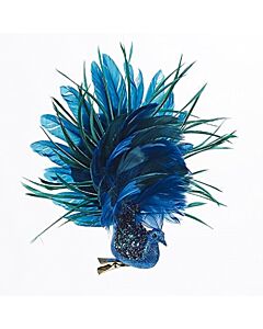 Peacock With Feather Ornament