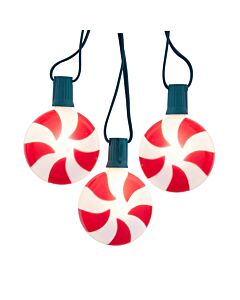 Lighted Peppermint Light Set