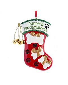 Puppy's First Christmas Stocking