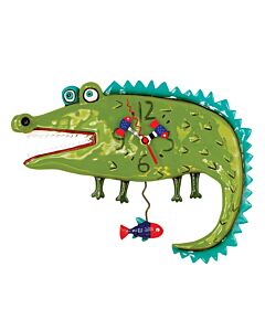 Later Gater Alligator Clock
