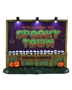 Spookytown Sign