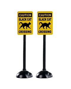 Scary Road Signs, Set of 2