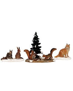 Woodland Animals, Set of 4