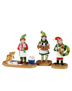 Crafty Elves, Set of 3