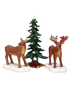Mr. And Mrs. Moose, Set Of 3