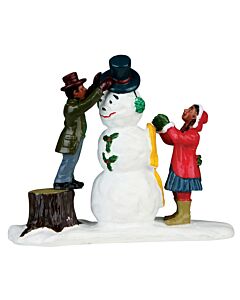 Dressing Mr. Snowman