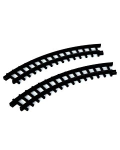2-PC Curved Track For Christmas Express