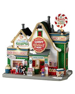 Lemax 22105 CURBSIDE PICKUP Spooky Town Figurine Halloween Decor Witch Figure