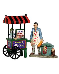 Zombie Brains Foodcart, Set of 2