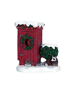 Christmas Outhouse