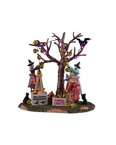 Decorating the Spooky Tree