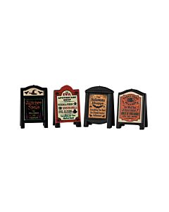 Evil Signs, Set of 4