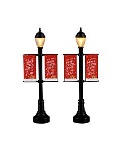Lamp Post Banners, Set of 2