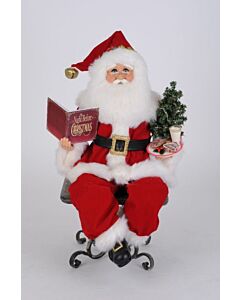 Lighted Story Time Sitting Santa