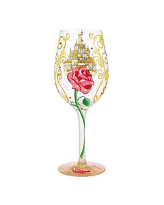 Bold Like a Rose Wine Glass