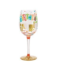 It's My Birthday Wine Glass