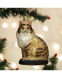 Maine Coon Cat Ornament
