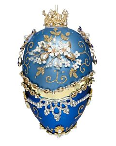 Faberge Jewel Egg, Blue