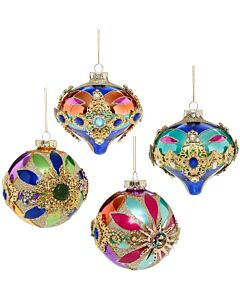 Venetian Jeweled, Box of 4